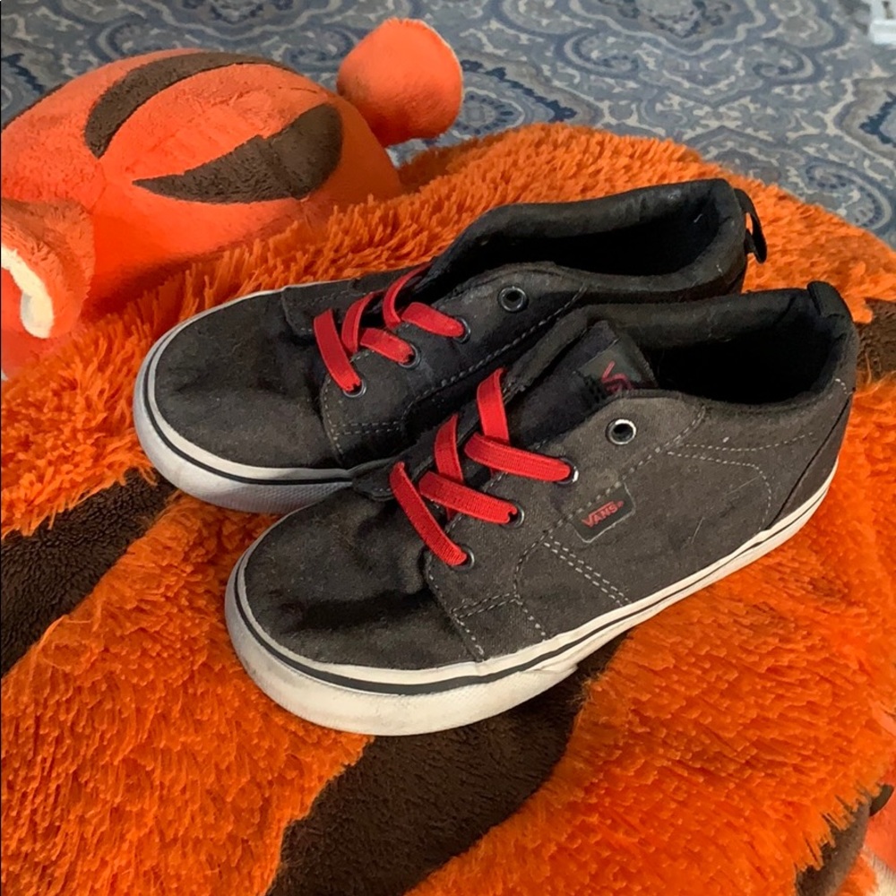 Little boy Vans sneakers